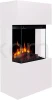 Kominek elektryczny wolnostojący AFLAMO TEXEL White