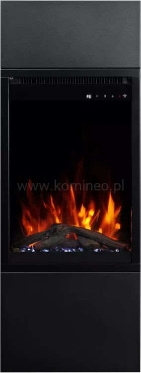 Kominek elektryczny wolnostojący AFLAMO MILOS 40 Black