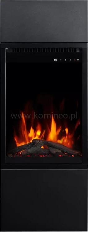 Kominek elektryczny wolnostojący AFLAMO MILOS 40 Black