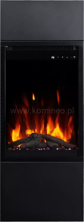 Kominek elektryczny wolnostojący AFLAMO MILOS 40 Black