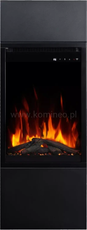 Kominek elektryczny wolnostojący AFLAMO MILOS 40 Black