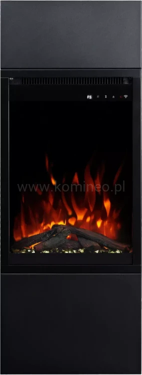 Kominek elektryczny wolnostojący AFLAMO MILOS 40 Black