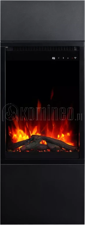Kominek elektryczny wolnostojący AFLAMO MILOS 40 Black