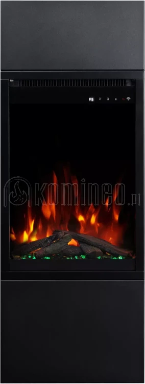 Kominek elektryczny wolnostojący AFLAMO MILOS 40 Black