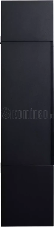 Kominek elektryczny wolnostojący AFLAMO MILOS 40 Black