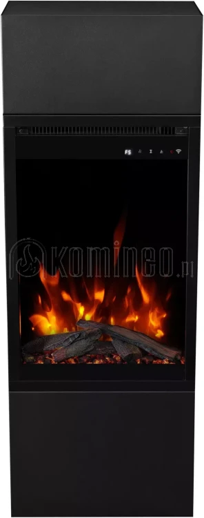 Kominek elektryczny wolnostojący AFLAMO MILOS 40 Black
