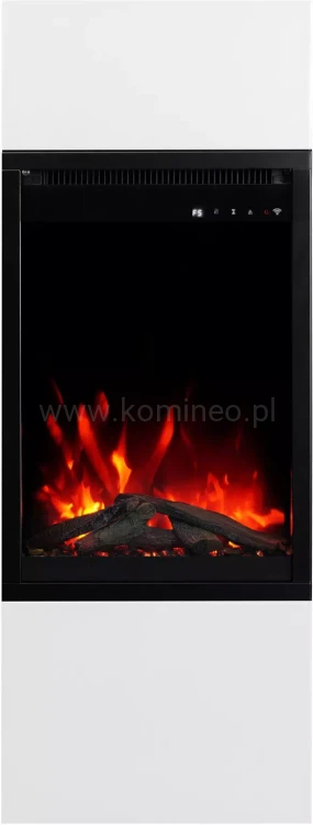 Kominek elektryczny wolnostojący AFLAMO MILOS 40 White