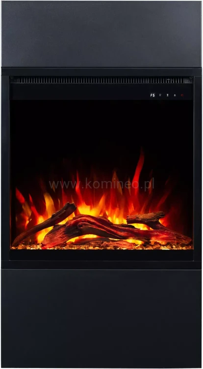 Kominek elektryczny wolnostojący AFLAMO MILOS 60 Black