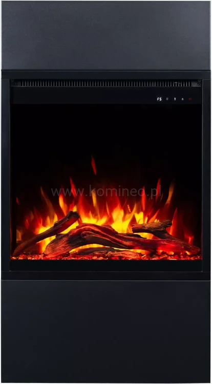 Kominek elektryczny wolnostojący AFLAMO MILOS 60 Black