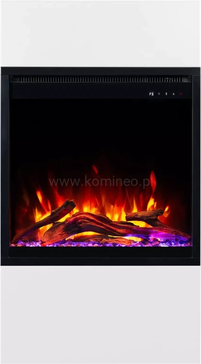 Kominek elektryczny wolnostojący AFLAMO MILOS 60 White