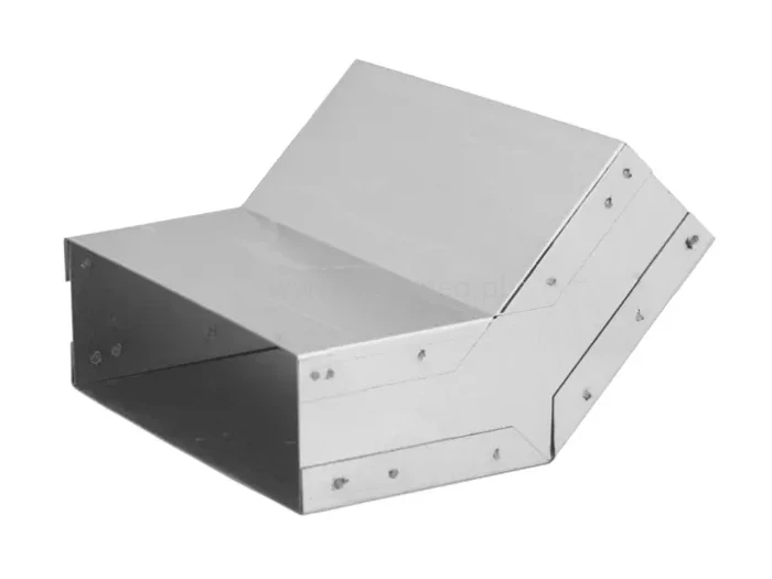 Kolano prostokątne nastawne ściana-strop DARCO KSS-45-OC