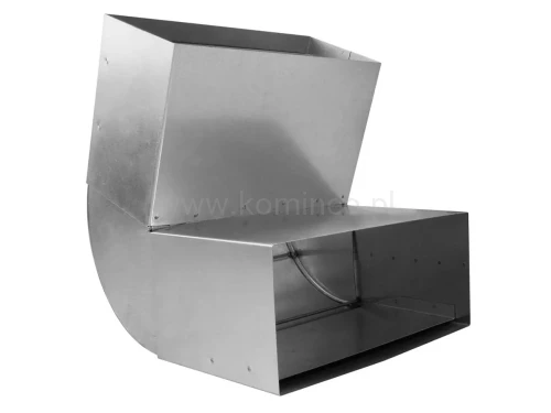 Kolano prostokątne nastawne DARCO KSSN 0-110°-OC ściana-strop