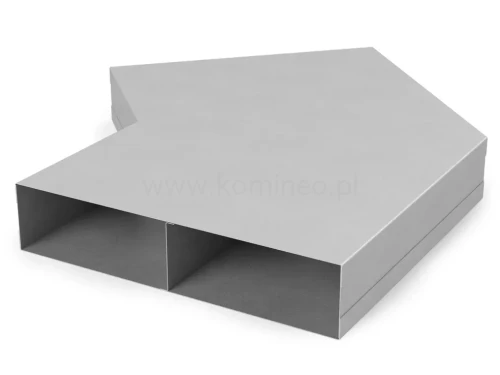 Kolano prostokątne DARCO KLN250x50-45-OC ze wspornikiem