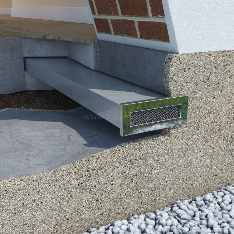 Kratka-czerpnia DARCO KRCZNP-CM-CH wizualizacja