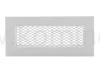 Kratka-czerpnia do kanału prostokątnego DARCO KRCZNP150x50-CH-ML-B biała