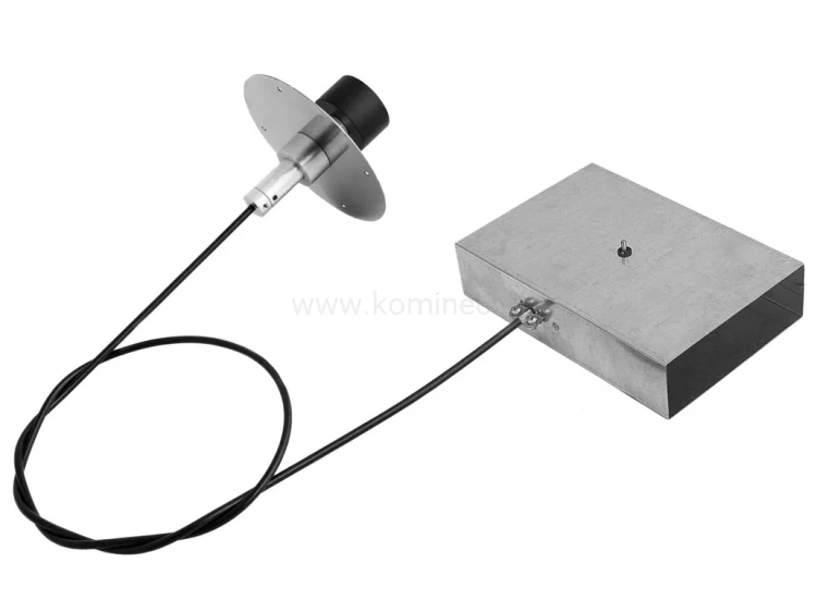 Przepustnica z cięgnem i pokrętłem DARCO PJP-C-OS-N