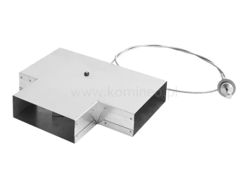 Trójnik ze zwrotnicą i cięgnem DARCO TRP-90-Z-OC