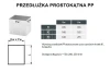 Przedłużka prostokątna DARCO PP-OC schemat