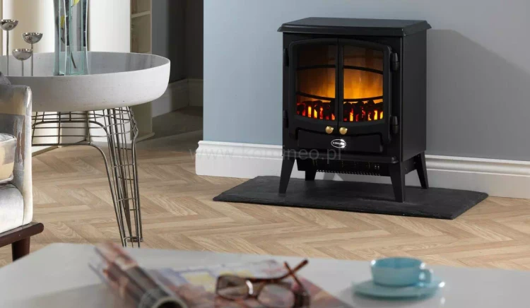 DIMPLEX TANGO Kominek elektryczny wolnostojący aranżacja