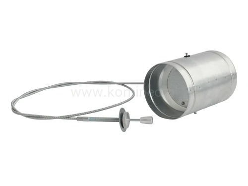 Przepustnica z cięgnem DARCO PJSS-C-OC z uszczelką silikonową