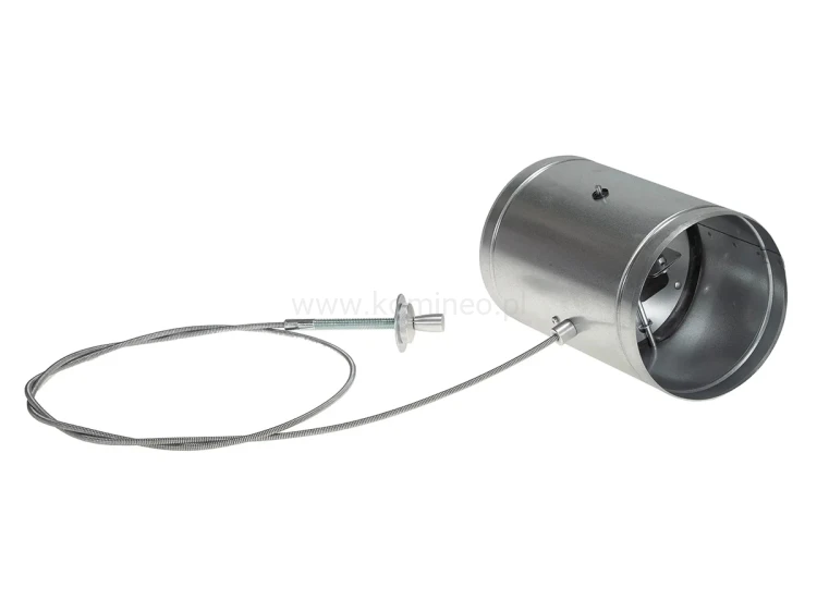 Przepustnica z cięgnem DARCO PJSS-C-OC z uszczelką gumową