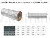Rura aluminiowa elastyczna z izolacją DARCO RESD schemat