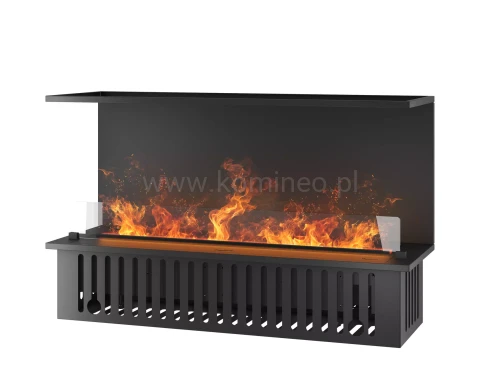 INFIRE INSIDE INVAPO C1200 Kominek elektryczny 3D trójstronny do zabudowy