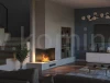 INFIRE INSIDE INVAPO L800 Kominek elektryczny 3D narożny do zabudowy - aranżacja