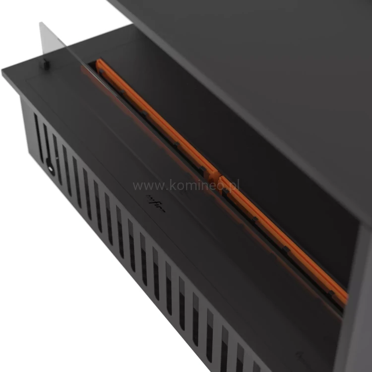 INFIRE INSIDE INVAPO L1200 Kominek elektryczny 3D narożny do zabudowy