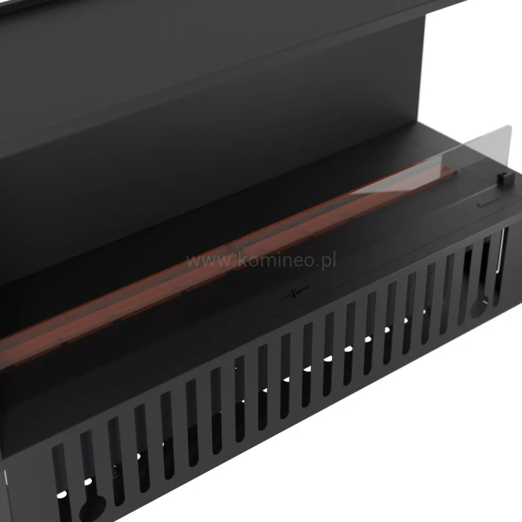 INFIRE INSIDE INVAPO P1200 Kominek elektryczny 3D narożny do zabudowy