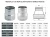Redukcja okrągła DARCO RDS-OC Spiro 80-125mm schemat