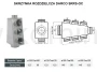 Skrzynka rozdzielcza DARCO SRRS-OC 7 wylotów schemat