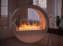 Biokominek wiszący vis a vis dwustronny INFIRE INCYRCLE 2 SIDE aranżacja