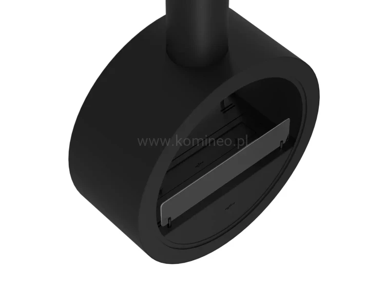 Biokominek wiszący vis a vis dwustronny INFIRE INCYRCLE 2 SIDE BLACK