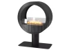 Biokominek wolnostojący vis a vis dwustronny INFIRE INCYRCLE 2 SIDE BLACK