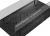 INFIRE INSERT 600 BLACK - biokominek z szybami ochronnymi do zabudowy w blacie