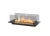 INFIRE INSERT 600 BLACK - biokominek z szybami ochronnymi do zabudowy w blacie