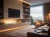 Biokominek do zabudowy w blacie INFIRE INSERT BLACK 1500 SLIM LINE z szybami ochronnymi, do zabudowy w płytach MDF i GK - aranżacja
