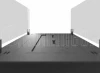 Biokominek do zabudowy w blacie INFIRE INSERT BLACK 1500 SLIM LINE z szybami ochronnymi, do zabudowy w płytach MDF i GK