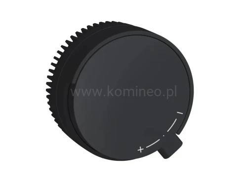 Elektroniczny regulator obrotów DARCO ERO-32MN-2-CZ czarny okrągły