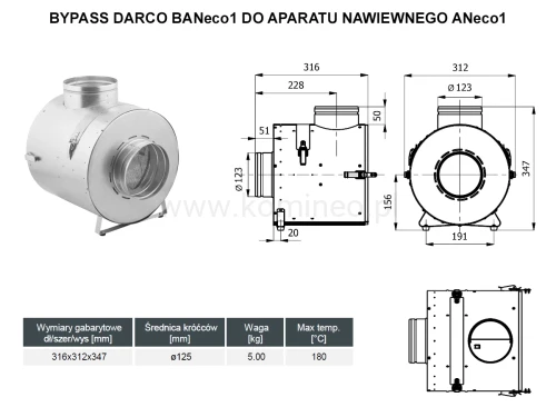 Bypass DARCO BANeco1 - schemat