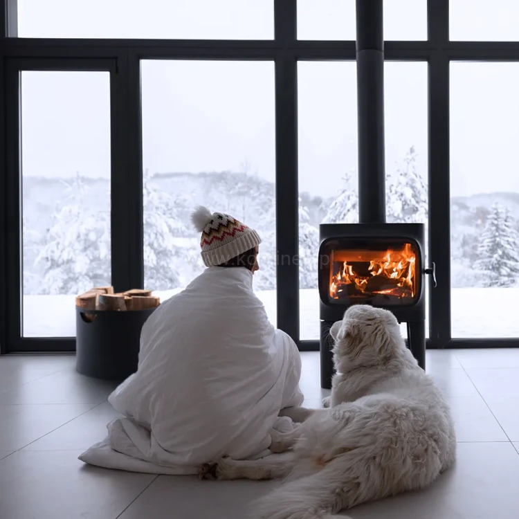Kosz na drewno DARCO AERO 2 okrągły