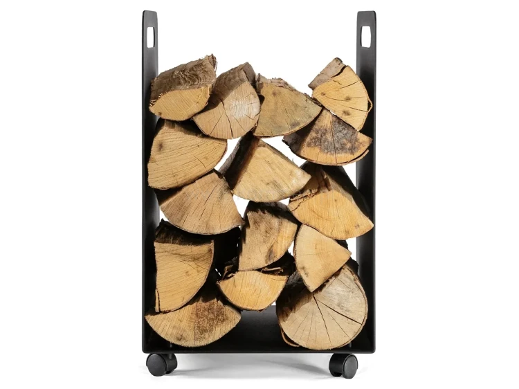 Kosz na drewno DARCO EDGE 1 na kółkach