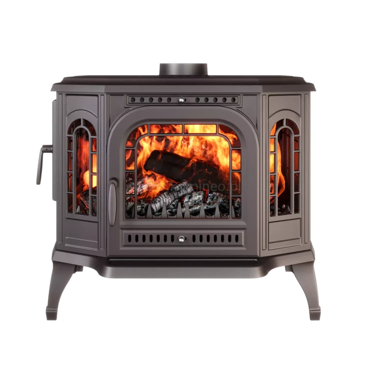 Piec kominkowy żeliwny KAWMET P7 LB (10.5 kW) ECO