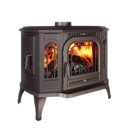 Piec kominkowy żeliwny KAWMET P7 LB (10.5 kW) ECO