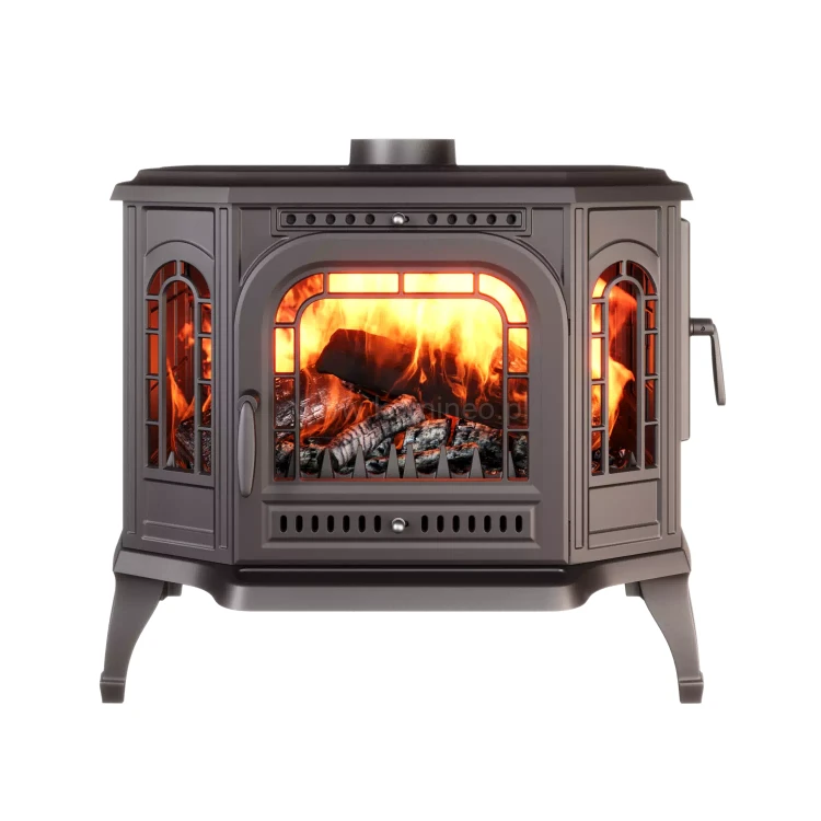 Piec kominkowy żeliwny KAWMET P7 PB (10.5 kW) ECO