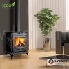 Piec kominkowy żelwiny KAWMET P10 (6.8 kW) ECO - aranżacja