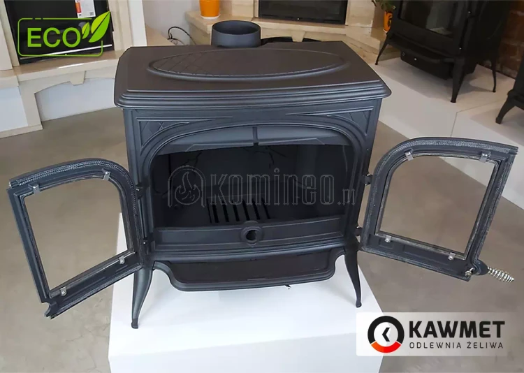 Piec kominkowy żeliwny KAWMET Premium ARES S7 ECO