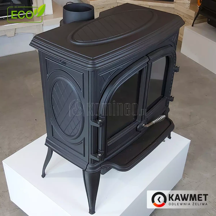 Piec kominkowy żeliwny KAWMET Premium ARES S7 ECO