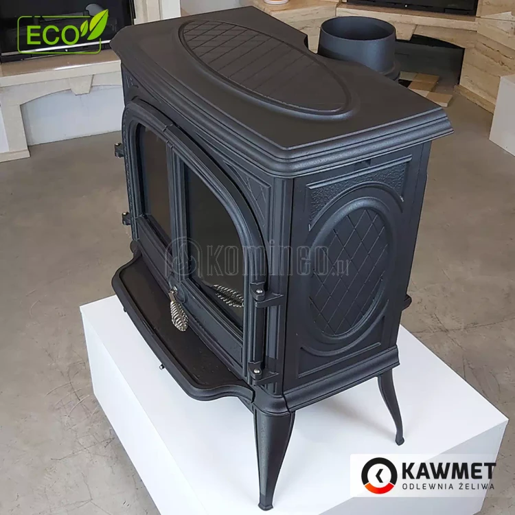 Piec kominkowy żeliwny KAWMET Premium ARES S7 ECO